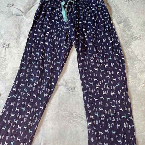 🎄Blue reindeer PJ pants - Picture 5 of 7